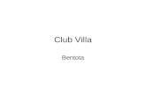 Club Villa, Bentota - Sri Lanka