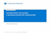 Global E-Business Monitor Platform introduction