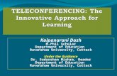 Teleconference by kalpana rani dash & dr.sudarshan mishra