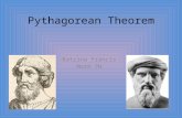Math 7H Katrina Pythagorean Theorem