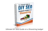 Do it yourself SEO on a shoestring budget