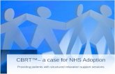 CBRT - A case for NHS Adoption 20 03 13