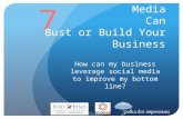 Seven Ways Social Media Can Bust Or Build Your Business