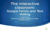 PD workshop - polling and forms