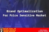 Brand Optimalization for Price Sensitive Market