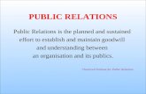 Public Relations INTRO 2014