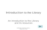 Introduction to the library: Nursing 1450