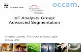 Wwf Andrew Lockett Tim Dyke & Scott Logie Iof Analysts Group   Segmentation V4 Final