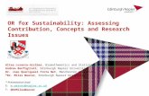 OR for Sustainability: Assessing Contribution and Call for Action (Euro2013 presentation in Rome)