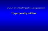 Hyperparathyroidism Mancini