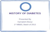 Sem history of diabetes