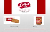 Financial results Lotus Bakeries