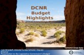 DCNR Department Budget Overview