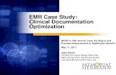 EMR Case Study Clinical Documentation Optimization
