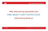Advertising Specialties ROI by ASI