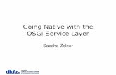 Going Native With The OSGi Service Layer - Sascha Zelzer