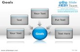 Goals powerpoint presentation slides.