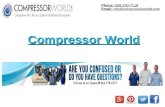 Finding the right rotary air compressor