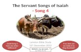 Servant songs of Isaiah - Song 4