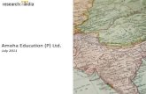Market Research Report : Amoha Education (P) Ltd Company Profile 2011