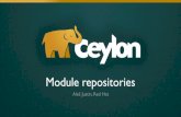 Ceylon module repositories by Aleš Justin