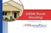 USDA $0 Down Housing Loan - AmeriFirst Financial, Inc.