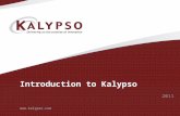 Kalypso General Introduction 2011