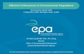 Effective Enforcement of Environmental Regulations