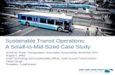 Sustainable Transit Operations: A Small-to-Mid-Sized Case Study