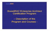 SowellEAC Enterprise Architect Certification Overview