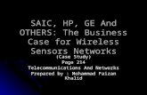 SAIC, HP, GE and Others. Wireless Sensors Network Case.