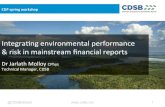 CDP spring workshop 2014 (CDSB Framework presentation)