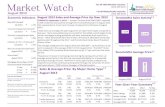 Toronto Real Estate Board Marketwatch, August, 2013