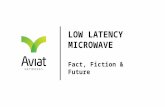 Low latency Microwave: Fact, Fiction & Future