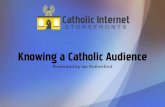 Knowing your Catholic customer