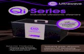 Ultrawave Qi-series industrial grade ultrasonic cleaners