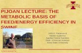 Dr. John Patience - A Critical Look at the Science Underlying Feed Efficiency