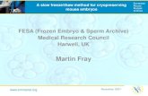 A Slow Freeze/Thaw Method for Cryopreservation of Mouse Embryos