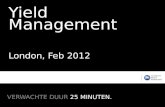 Admonsters 2012   yield management