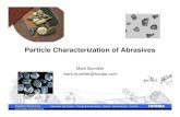 Particle Characterization of Abrasives