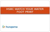 Hsbc watch your water foot print   chennai & coimbatore