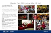 Slumber Party with Santa - Successful Holiday Mall Event