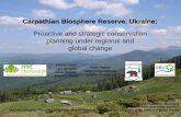 Carpathian Biosphere Reserve, Ukraine: proactive and strategic conservation planning under regional and global change [Juliane Geyer]