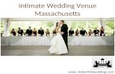 Intimate Wedding Venue Massachusetts