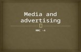 Media and advertising