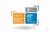 International Exhibition of Exchange, Bank and Insurance Finex2014 Iran-Tehran