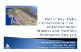 Part 2: Bay-Delta Conservation Plan Implementation Process and Portfolio Alternative Analysis - October 24, 2013