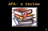 Apa review with voice over