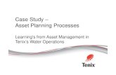 Dwayne Pretli - Tenix - CASE STUDY: Asset planning & strategic infrastructure development