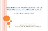 Eurodidaweb  pedagogical use of internet and multimedia tools.ppt...